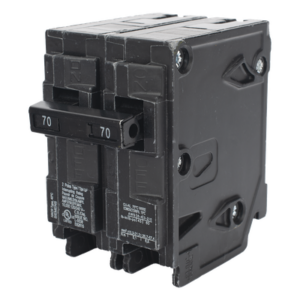 SIEMENS Q270 – Interruptor Automático Enchufable / 2 Polos / 70 A / 120/240 V AC / 10 kAIC / Tipo QP
