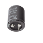 EPCOM POWERLINE CAD-4706JMS-001 – Capacitor de Aluminio / 470μF / 200V / ±20% / 1.45A RMS / 25mm Ø / 1000h @ 105°C