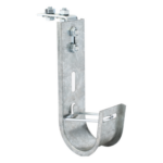 CHAROFIL CH-J51-EZ – Soporte J-Hook para Cableado Estructurado / Capacidad 28 Cables Cat6 / Acero al Carbono / Instalación Interior