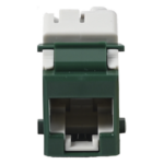 SIEMON U5-K07NS – Jack Keystone / Cat5e UTP / Impacto T568A/B / Verde / 24 AWG