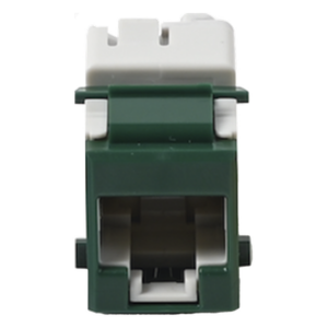 SIEMON U5-K07NS – Jack Keystone / Cat5e UTP / Impacto T568A/B / Verde / 24 AWG