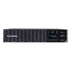 CYBERPOWER PR2200RT2U – UPS Línea Interactiva / 2200 VA / 2200 W / Onda Senoidal Pura / Factor de Potencia 1 / 8 Tomas NEMA 5-20R / Rack 2U / AVR 70-155 Vca
