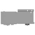 NOTIFIER CHS-ADP – Placa Adaptadora de Conversión / Montaje CAB-4 en Backbox CAB-5 / Paneles de Alarma Contra Incendio