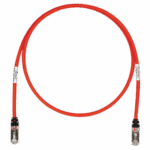 PANDUIT STP6X9RD – Patch Cord Cat6A / Blindado S/FTP / CM/LSZH / 2.74 m (9 pies) / 26 AWG / Rojo