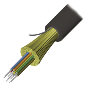 SIEMON 9GD8P006D-E201A – Cable de Fibra Óptica / 6 Hilos / Interior-Exterior / Tight Buffer / Dieléctrico / Plenum OFNP / Monomodo OS2 / 1 m (3.28 ft)
