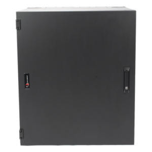 SIEMON WC3-S101-18 – Gabinete de Montaje en Pared / 18U / 737 mm (29 in) Ancho / 762 mm (30 in) Profundidad / Puerta Sólida Frontal / Paneles Laterales Ventilados / IP20 / NEMA Type 1