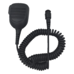 TXPRO TXM214 – Micrófono para Radio Móvil / Conector Redondo Multipolo / IP54 / Cable Kevlar 40 kg / PTT para Guantes / Diseño Retráctil