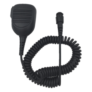 TXPRO TXM214 – Micrófono para Radio Móvil / Conector Redondo Multipolo / IP54 / Cable Kevlar 40 kg / PTT para Guantes / Diseño Retráctil