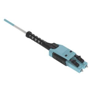 PANDUIT FZ2RPU1U1ONM025 – Jumper de Fibra Óptica / Multimodo OM4 50/125 / LC-LC Uniboot Duplex / OFNP Plenum / 25 m (82.02 pies) / Color Aqua