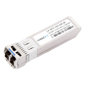 LINKEDPRO BY EPCOM LP-SFP-10G-SM-20 – Transceptor SFP+ / 10 Gbps / Monomodo 1310 nm / LC Dúplex / 20 km (12.4 mi) / DDM / Hot-Pluggable