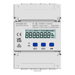HUAWEI FUSIONSOLAR SMARTPS-80-AI-T0 – Sensor Trifásico de Medición / Red 3P4W/3P3W / Voltaje 90~1000 VCA / Corriente 0~80 A / Precisión ±0.5 % / Frecuencia ±0.01 Hz / Montaje Riel DIN