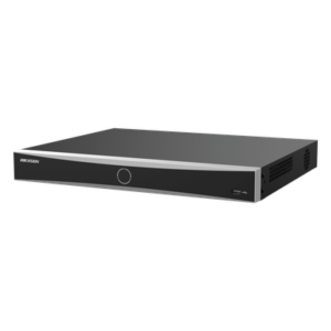HIKVISION DS-7616NXI-K2/16P(E) – NVR IP / 16 Canales / 16 Puertos PoE+ / 12 Megapixel (4K) / Reconocimiento Facial 50,000 Rostros / 2 Bahías HDD 16 TB / HDMI 4K / AcuSense / H.265+