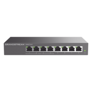 GRANDSTREAM GWN7701P – Switch PoE+ Gigabit No Administrable / 8 Puertos 10/100/1000 Mbps / 4 Puertos PoE+ 60W / 16 Gbps / 8K MAC