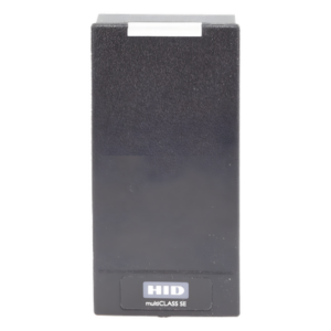 HID R10F – Lector de Control de Acceso Multitecnología / Proximidad HID/EM/iClass/MIFARE/DESFire / Mobile ID NFC y Bluetooth / Wiegand / 5-16 VCC / IP65