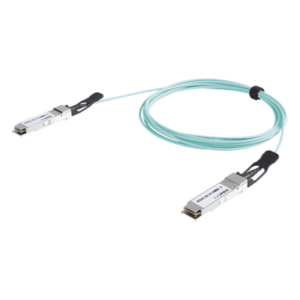 LINKEDPRO LP-AOC-40G-30M – Cable AOC QSFP+ / 40 Gbps / 30 m (98.4 ft) / Fibra Óptica Activa / Conectores de Alta Densidad