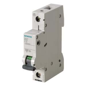 SIEMENS 5SL61027CC – Interruptor automático magnetotérmico / 1 polo / 2 A / Curva C / 6 kA / 400 V