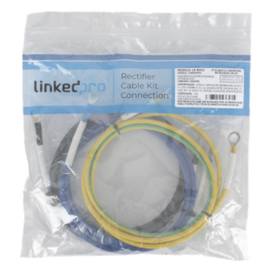 LINKEDPRO BY EPCOM LP-ROCC – Kit de Cables de Conexión para Rectificador / 48 VDC / 1.5 m (4.9 ft) / Cobre / Modular