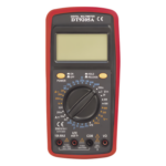 PRECISION DT9205A – Multímetro Digital / 600 V CC/CA CAT II / 1999 Recuentos / LCD 67 x 42 mm / Corriente 10 A / Resistencia 200 MΩ / HFE Transistores