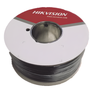 HIKVISION DS-1LH1SCAM592C – Cable Coaxial Siames Mini RG59 + Alimentación / 90 m (295.28 pies) / CCA / 1080p a 4K / Interior y Exterior