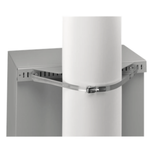 HOFFMAN CPMK20 – Kit de Montaje en Poste / Acero Dulce / Postes 76-305 mm (3-12 in) / Gabinetes 508 mm (20 in) / ANSI 61 Gris