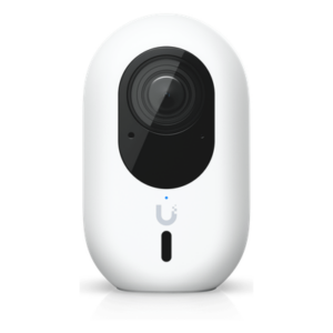 UBIQUITI UVC-G6-INS-W – Cámara IP Wi-Fi / 4K 8 Megapixel / Sensor 1/1.8" / IR 6 m (19.7 ft) / Audio Bidireccional / IPX5 / Reconocimiento Facial y de Matrícula