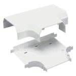 PANDUIT T70TIW – Accesorio en T para Canaleta / PVC Rígido / UL94V-0 / Radio de Curvatura 1 in / TIA/EIA / Aplicaciones Múltiples