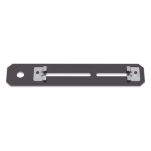 PANDUIT FR6TRBN12 – Soporte de Montaje a Techo / Para Canaletas 4x4 y 6x4 / Varilla Roscada 1/2 in (0.5 in) / Acero Negro / 254x50.8x10.2 mm