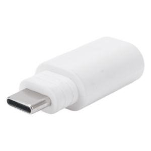 EZVIZ EZ-ADAP-USBC – Adaptador de Conexión / Micro USB a USB-C / Compatible Panel Solar y Cámara Batería / Plástico Resistente