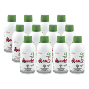 SDI SOLOC6-PK – Gas de Prueba CO / 12 Latas / Uso Manual o en Dispensadores / No Inflamable / UL Clasificado