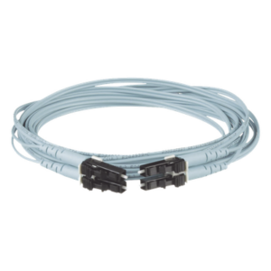 PANDUIT FX2ERLNLNSNM007 – Jumper de Fibra Óptica / Multimodo OM3 50/125 / LC-LC Duplex / OFNR Riser / 7 m (22.97 ft) / Aqua