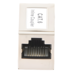 LINKEDPRO BY EPCOM LPKJ647 – Acoplador Blindado STP / Cat6 / 2 Puertos RJ45 Hembra / 750 VCA RMS / AWG 24-26