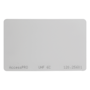 ACCESSPRO ACCESS-CARD-EPC – Tag UHF tipo Tarjeta / 960 MHz / EPC GEN 2 / ISO 18000-6C / 85.6 x 54 x 1 mm / Chip Alien H3