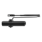 DORMAKABA TSCOMN – Cierrapuertas Hidráulico / Fuerza Ajustable 2/3/4 / Puertas 850-1100 mm / Carga 80 kg / Certificación UL / Negro
