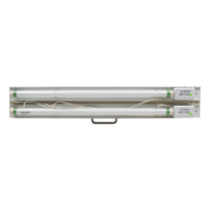 EPCOM INDUSTRIAL EML-40V2 – Lámpara de Emergencia con Focos de 40 W con Carcasa de Acero. 5 Horas de Respaldo.
