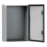 HOFFMAN MAS0604021R5 – Gabinete de Uso Exterior / IP66 / NEMA 4/12/13 / IK10 / Acero Dulce 1.5 mm / 600 x 400 x 210 mm (23.62 x 15.75 x 8.27 in) / Platina de Montaje