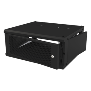 LINKEDPRO BY EPCOM SR-1904-GFP-VR2 – Gabinete de Pared Fijo, Con 4 Unidades de Rack, de 19 in, Fabricado en Acero, Puerta Perforada.