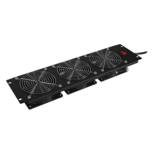 CYBERPOWER CRA11003 – Kit de Ventiladores para Rack 19 in / 110-120 Vca / 3 UR / 290 CFM / 2 m Cable NEMA 5-15P / 48 dBA / Acero Laminado