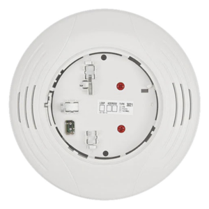 SYSTEM SENSOR B200S-WH – Base Sonora Direccionable / Volumen Seleccionable 75/85 dBA / Tono Temporal 3, 4 o March Time / Color Blanco / Terminales SEMS 14-12 AWG