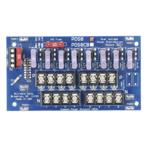 ALTRONIX PDS8 – Módulo de Distribución de Energía / Entrada Dual VCC/VCA / 8 Salidas Seleccionables / 5.4 x 3 x 1 pulgadas