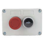 ACCESSPRO XBS-SW-23 – Botonera de Control / Doble Canal / IP40 / Contactos NC/NO / -20 a 50 °C / Barreras y Operadores Vehiculares