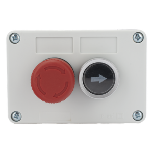 ACCESSPRO XBS-SW-23 – Botonera de Control / Doble Canal / IP40 / Contactos NC/NO / -20 a 50 °C / Barreras y Operadores Vehiculares