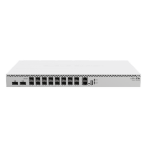 MIKROTIK CRS518-16XS-2XQ-RM – Cloud Router Switch / 16x SFP28 25 Gbps / 2x QSFP28 100 Gbps / 1.2 Tbps Switching / Hot-Swap Redundante