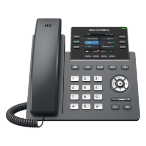 GRANDSTREAM GRP2613W – Teléfono IP / 6 Líneas SIP / Wi-Fi 6 Doble Banda / Bluetooth / 24 Teclas BLF Virtuales / Pantalla LCD 2.8" / 2 Puertos Gigabit