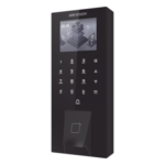 HIKVISION DS-K1T807MBFWX-E1 – Terminal de Control de Acceso Biométrico / Huella + Tarjeta M1 + PIN + Bluetooth / 5,000 Huellas / 150,000 Eventos / Pantalla LCD Táctil 2.4 / IP65 / PoE / Wi-Fi / Bluetooth