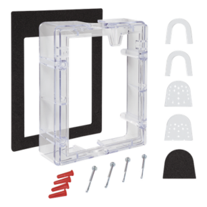 STI STI-3104 – Espaciador de conducto transparente / 1/2" y 3/4" pulgadas / Con juntas impermeables / Para serie Stopper II