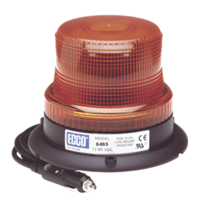 ECCO X-6465AMG – Mini Burbuja LED / Ámbar / Montaje Magnético / 12-80 VCC / 5.6" Diámetro / SAE J845 Clase III / -30°C a 50°C