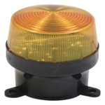 SFIRE SF-STRA – Estrobo LED / 12 VCC / 90 Destellos por Minuto / Montaje Brida 68 mm / Ámbar Rojo Azul Blanco / -20℃ a +60℃