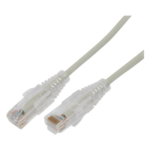 LINKEDPRO BY EPCOM LP-UT6A-100-GY28 – Cable de Parcheo Slim UTP Cat6A / 1 Metro (3.28 Pies) / 28 AWG / RJ45 / Gris