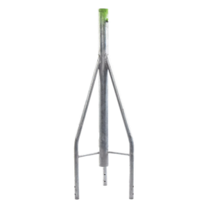 SYSCOM TOWERS SCZ-30-P – Tramo de Remate para Torre / Tubo Central 2' Cal.18 / Tubos 7/8' Cal.18 / 3 Opresores para Pararrayos / Galvanizado Electrolítico / Compatible STZ-30