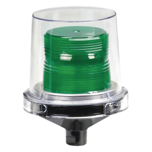 FEDERAL SIGNAL INDUSTRIAL 225XL-024-G – Luz de advertencia LED para ubicaciones peligrosas / 24 VCD / Verde / Clase I, II, III / División 2 / IP66 e IP69K